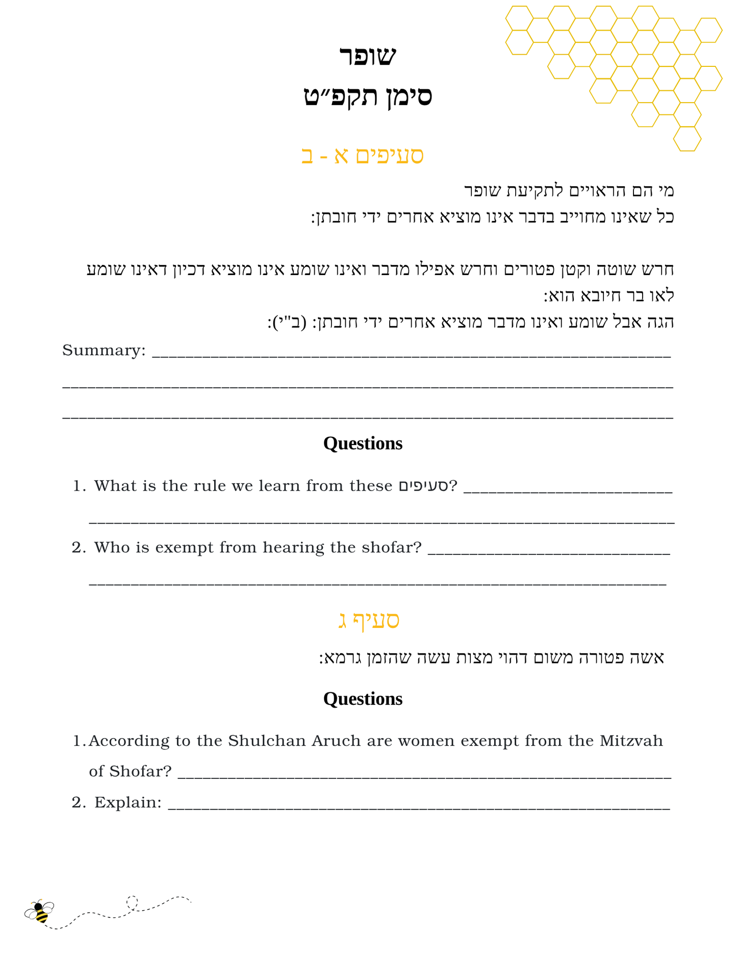 Tishrei Halachos