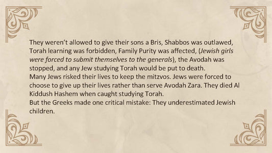 Chanukah Story