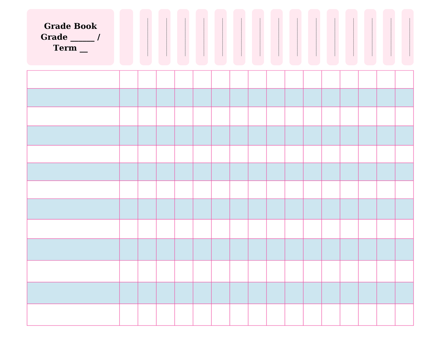 Chabad Teacher Planner - Jewish Online School Exclusive