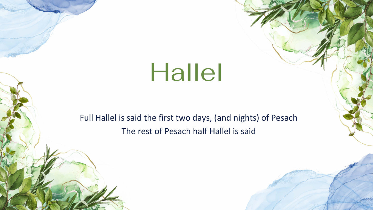 Preparing for Pesach: Yahadus & Hashkafah