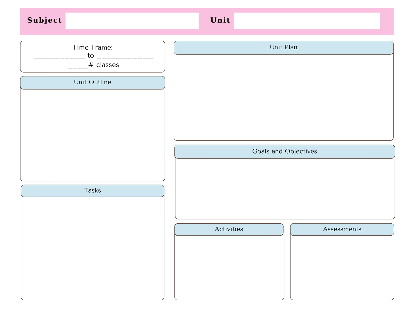 Chabad Teacher Planner - Jewish Online School Exclusive