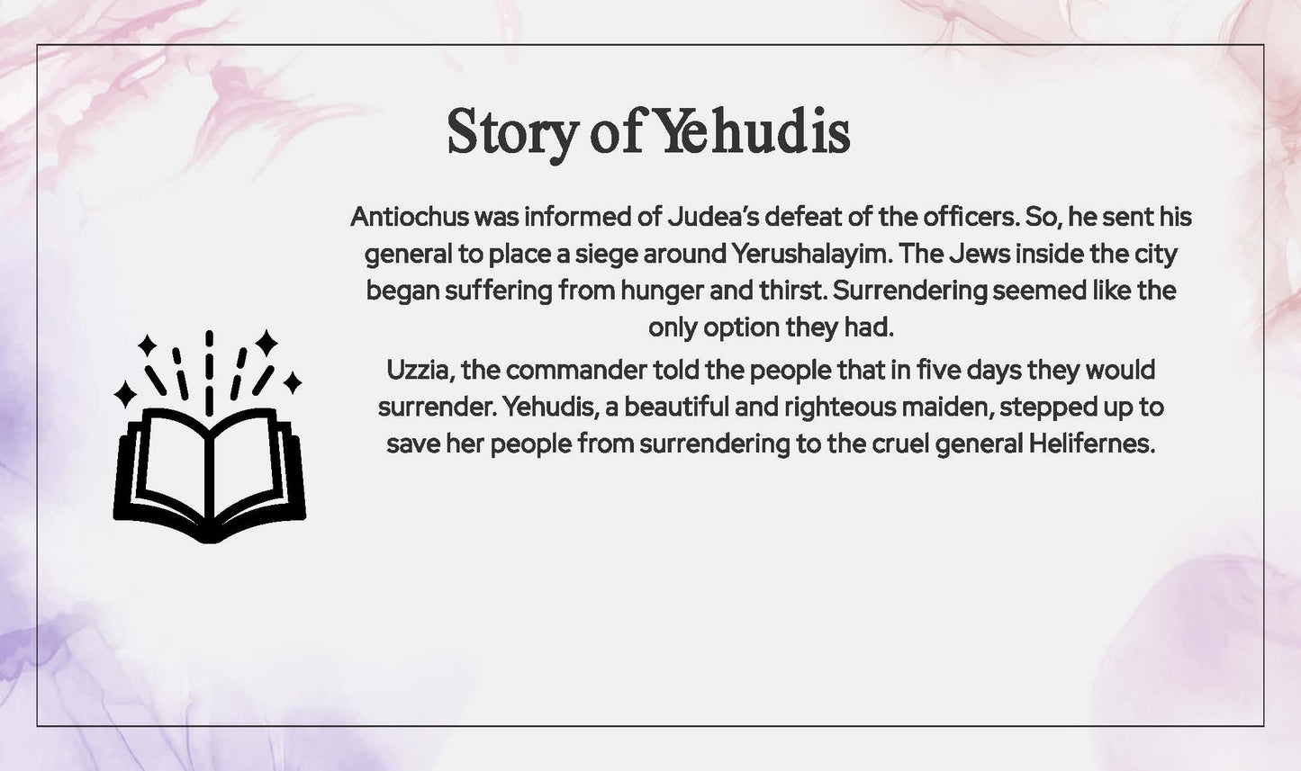 History of Chanukah: Yehudis’ Bravey that Saved our Nation