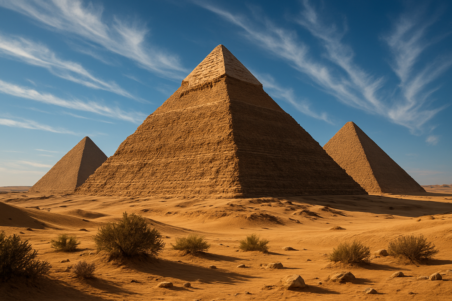 pyramids