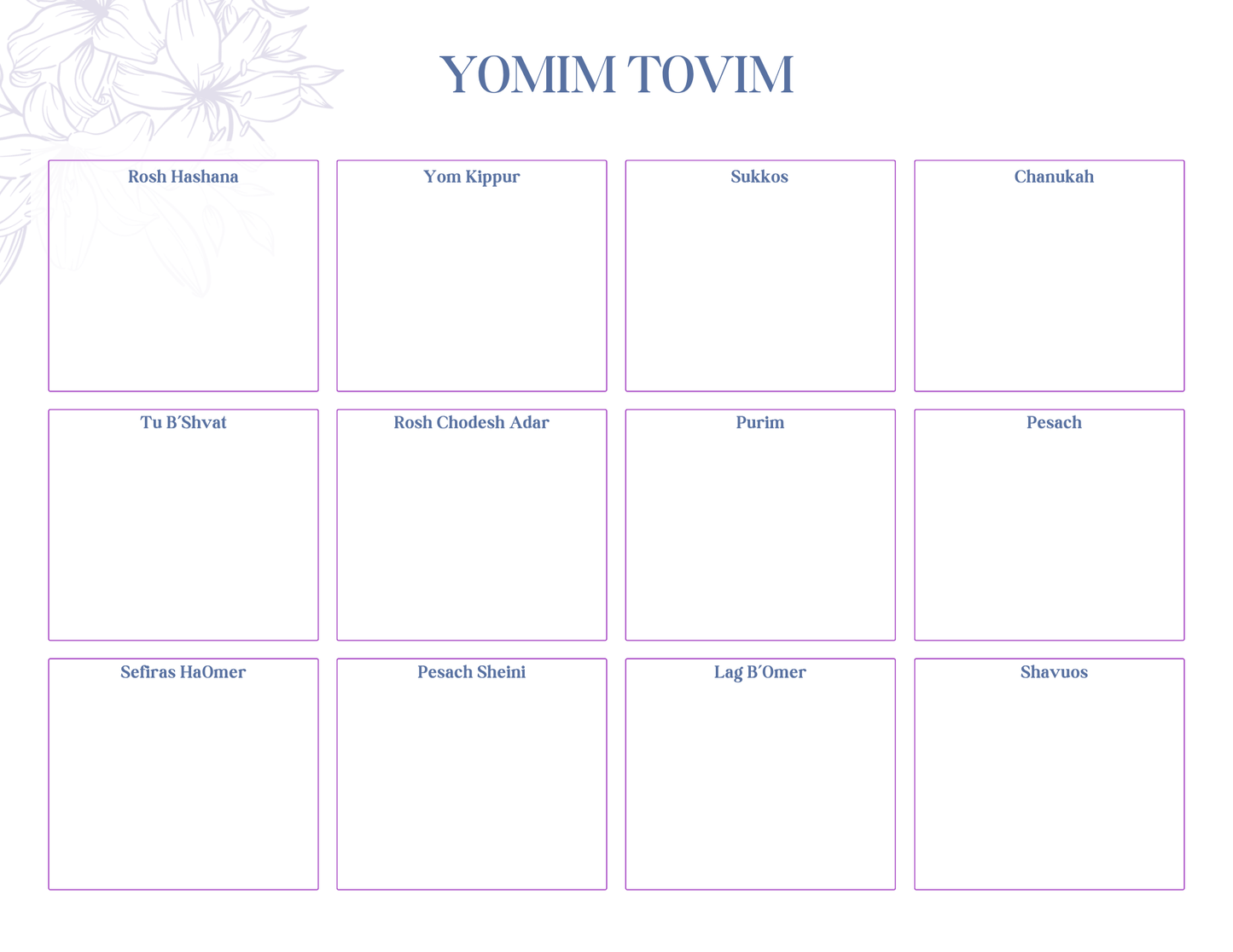 5787 Chabad Teacher Planner