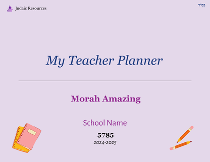 Digital Teacher Planner 5785