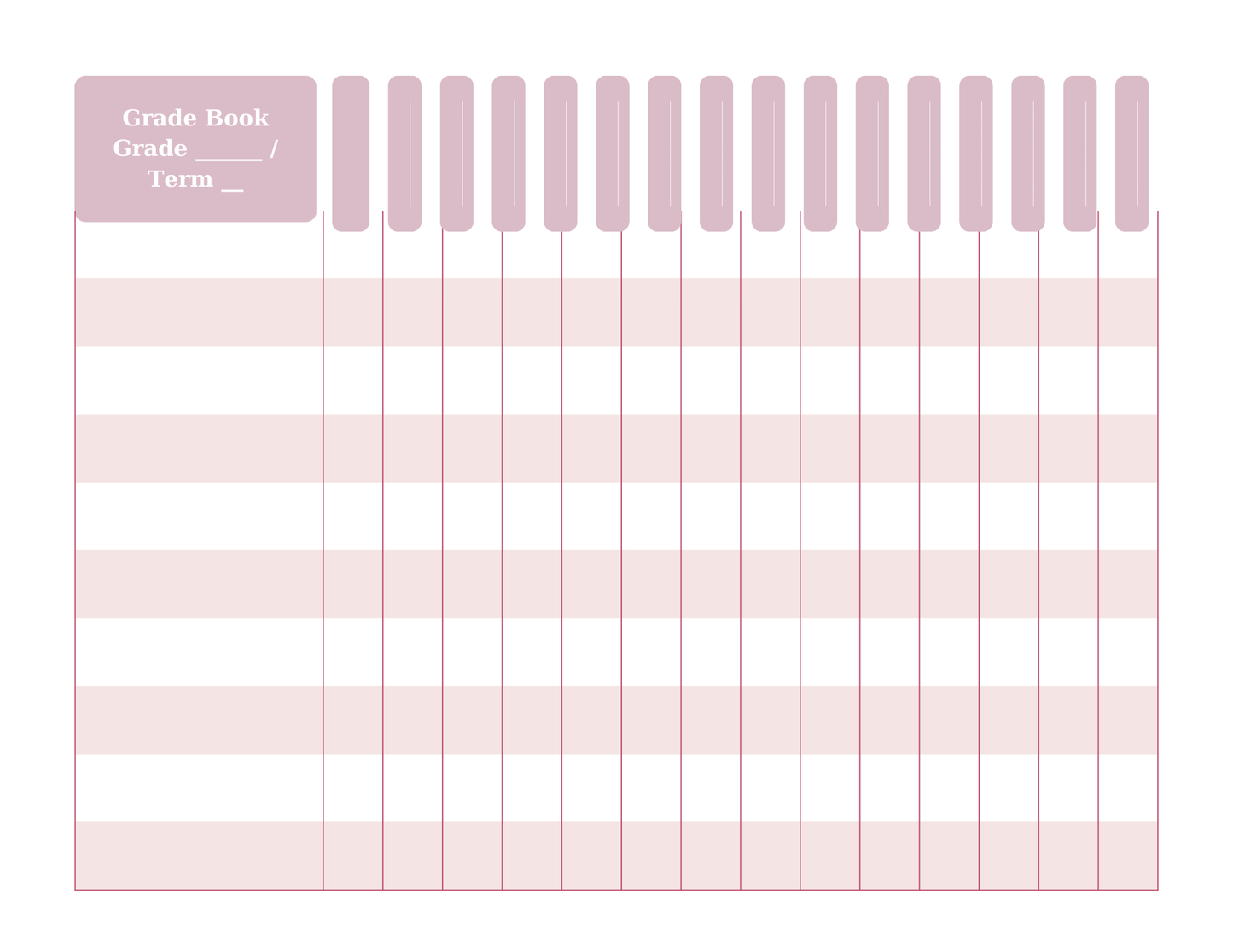 Chabad Teacher Planner *Printed*