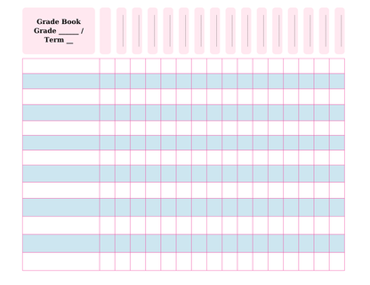 Chabad Teacher Planner - Jewish Online School Exclusive