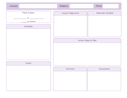 Jewish Teacher Planner - Hard Copy