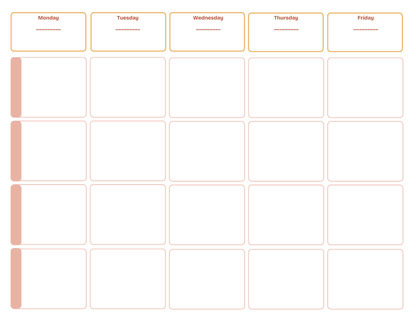DIGITAL Chabad Teacher Planner - PDF