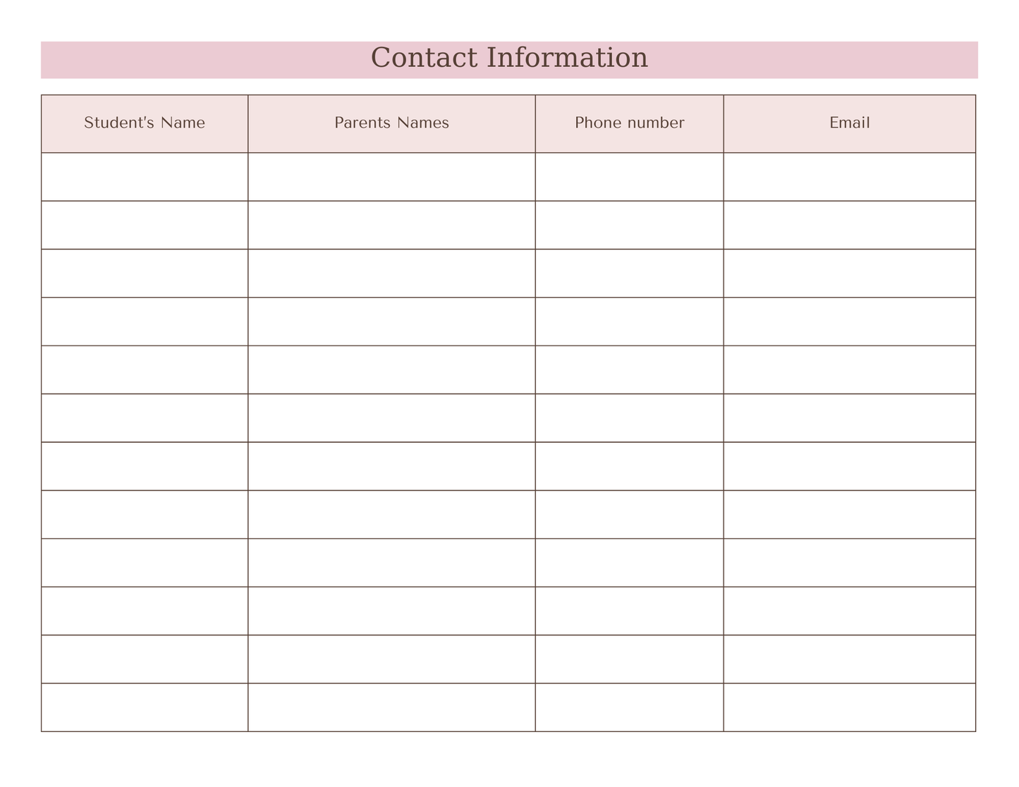 Chabad Teacher Planner *Printed*