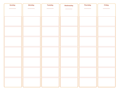 DIGITAL Chabad Teacher Planner - PDF
