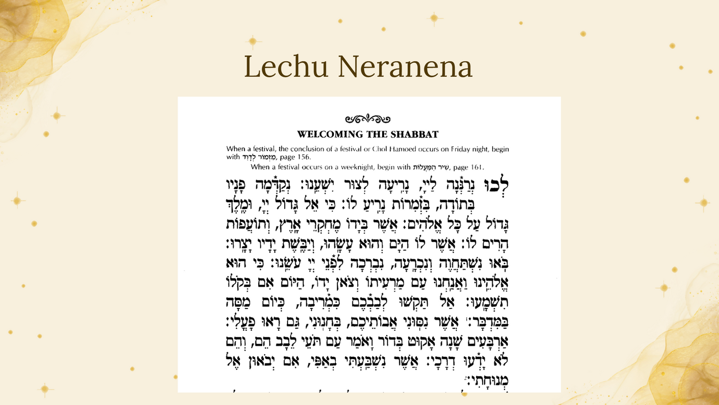Shabbos & Yom Tov Davening Resources