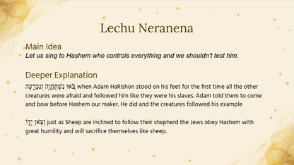 Shabbos & Yom Tov Davening Resources