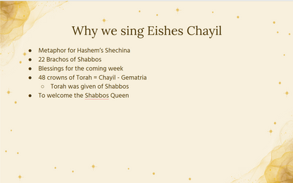 Shabbos & Yom Tov Davening Resources