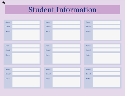 Digital Teacher Planner 5785