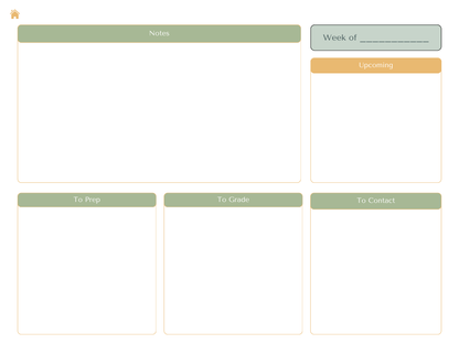 Digital Chabad Teacher Planner 5786