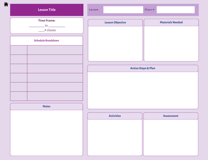 Digital Teacher Planner 5785